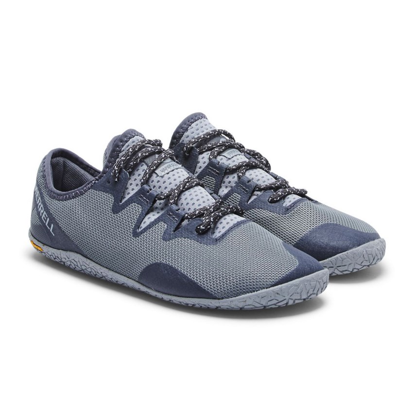 Basket Merrell Vapor Glove 5 Grise/Bleu Marine Femme | D.X.LTBC